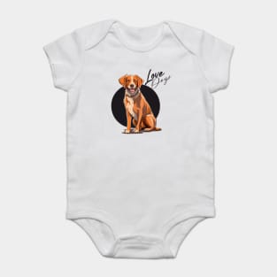 Cute Australian Shepherd Baby Bodysuit